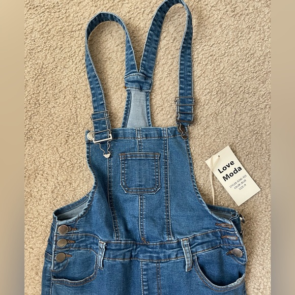 Love Moda Overalls Women’s size M - Picture 3 of 5